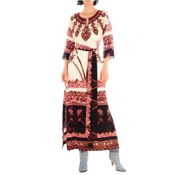 Figue Egyptian Istanbul Ivory Bianca Dress S - Picture 1 of 11